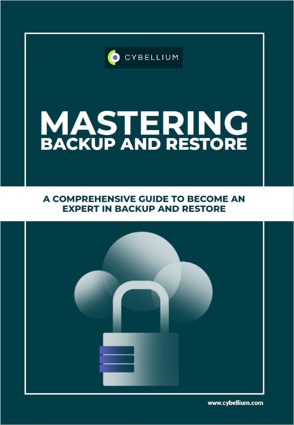 Mastering Backup and restore